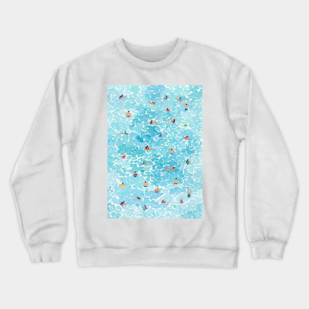 A float Crewneck Sweatshirt by HeloBirdie